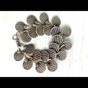 One of a Kind Peruvian Silver Bracelet